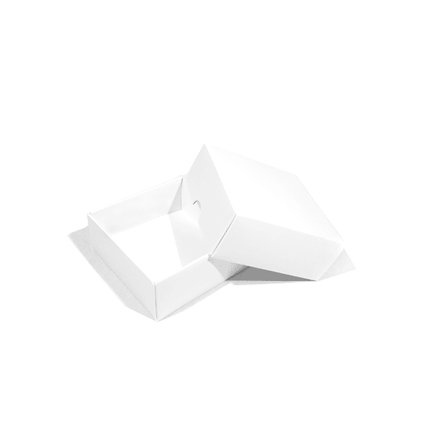 Stülpdeckel-Box (weiß)