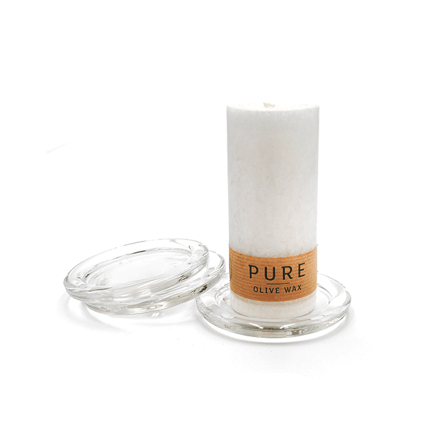 Pure Olive Wax Kerze(weiß)
