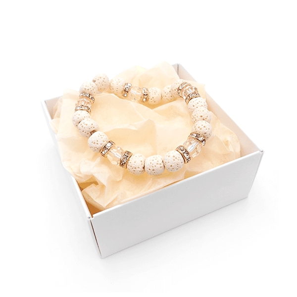 Ivory Lava Armband