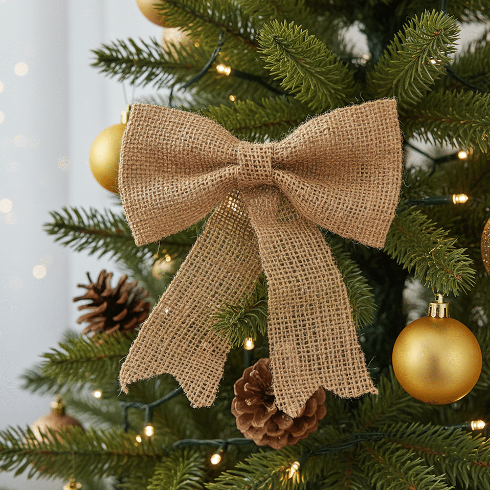 Jute Masche Natur - Dekomasche - Ansicht 3