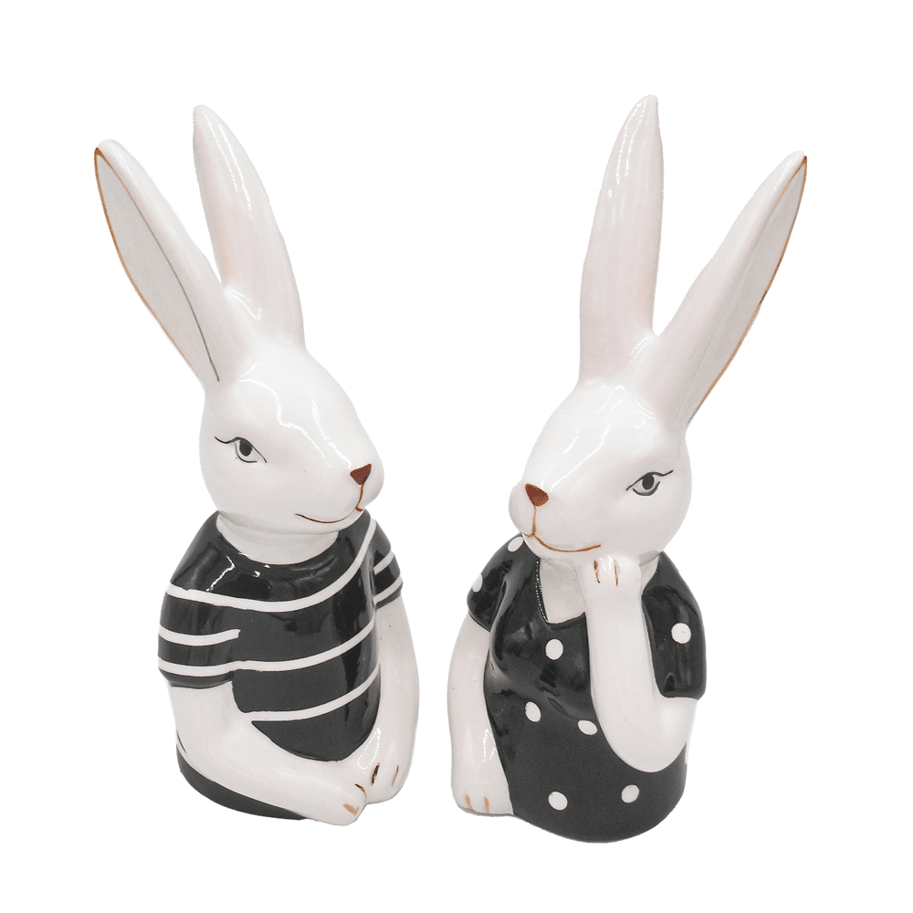 Sugar & Wigglenose Dekohasen - Dekofiguren Set - Ansicht 2