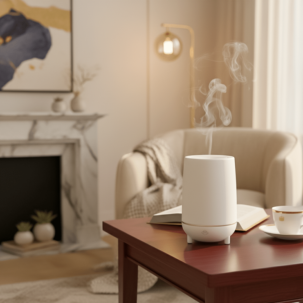 rain_white_3 Fireside Charm Set - Diffuser & Wichtel Set - Ansicht 5