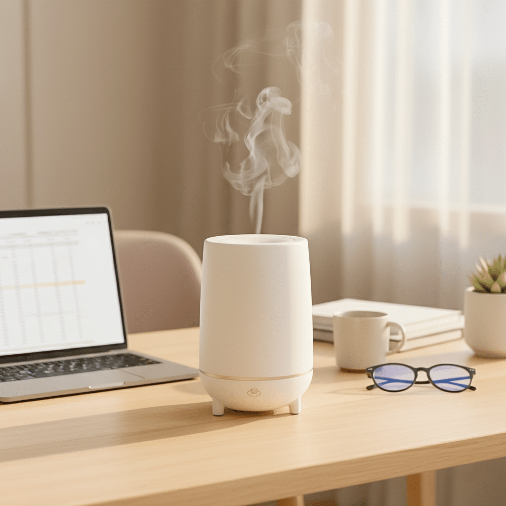 rain_white_4 Rain White Aromadiffuser - Ultraschall-Diffuser - Ansicht 4