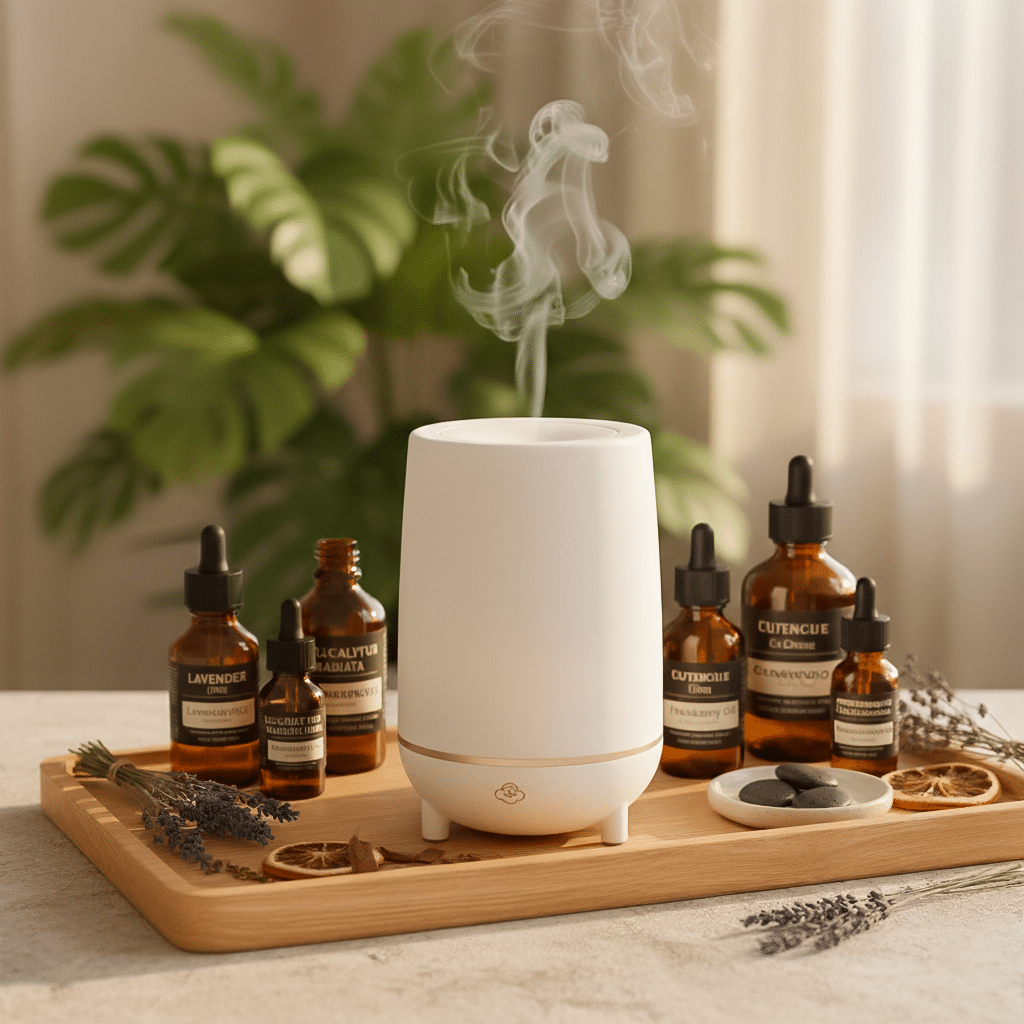 rain_white_5 Rain White Aromadiffuser - Ultraschall-Diffuser - Ansicht 5