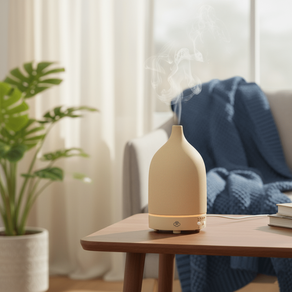 Vapor Beige Aromadiffuser - Ultraschall-Diffuser - Ansicht 3