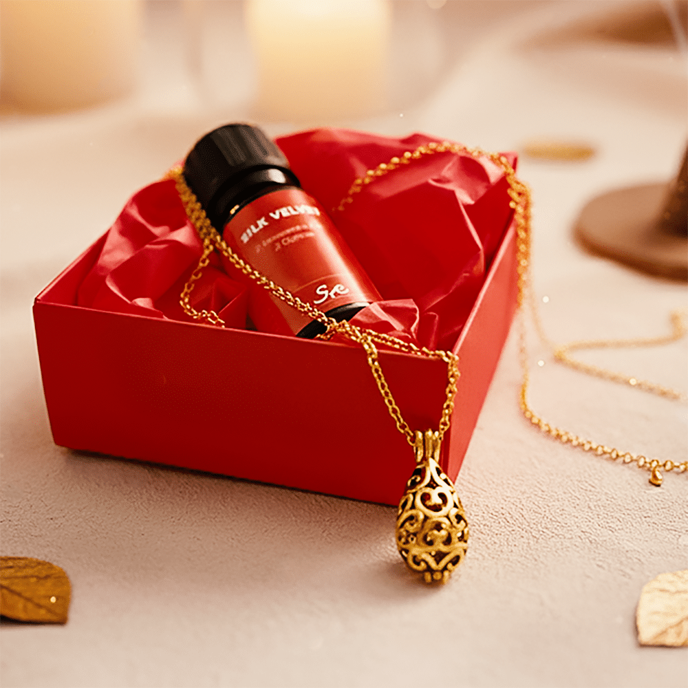 Chic Red Box - Aromaschmuck - Ansicht 2