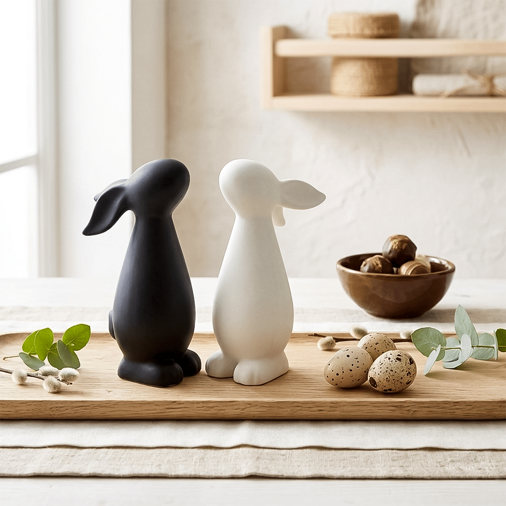 Chic Ears Hasen-Duo - Dekofiguren Set - Ansicht 4