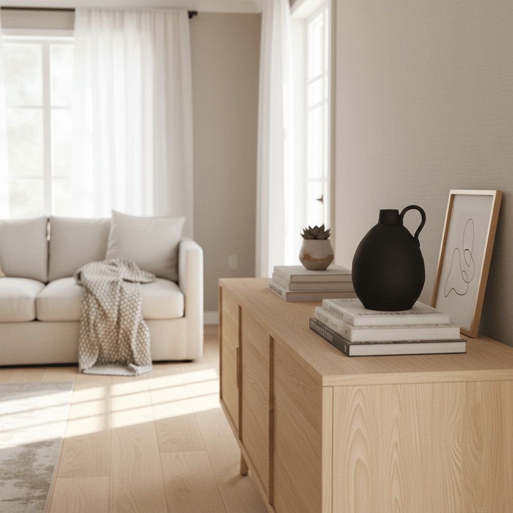 Pescara Vase Black - Keramik Dekovase - Ansicht 5