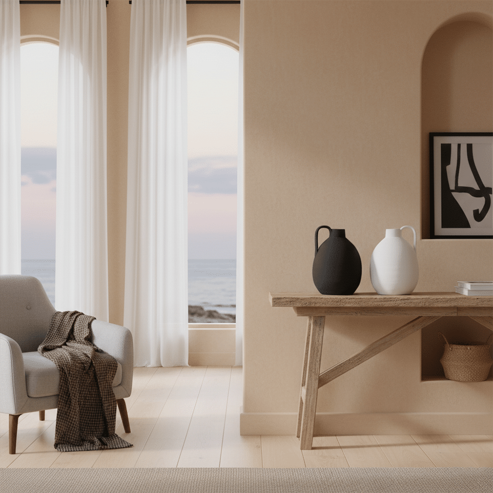 Pescara Vase White - Keramik Dekovase - Ansicht 5