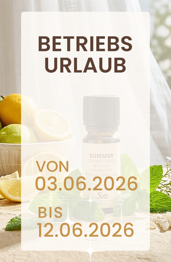 Betriebsurlaub von 3.6.2026 bis 12.6.2026